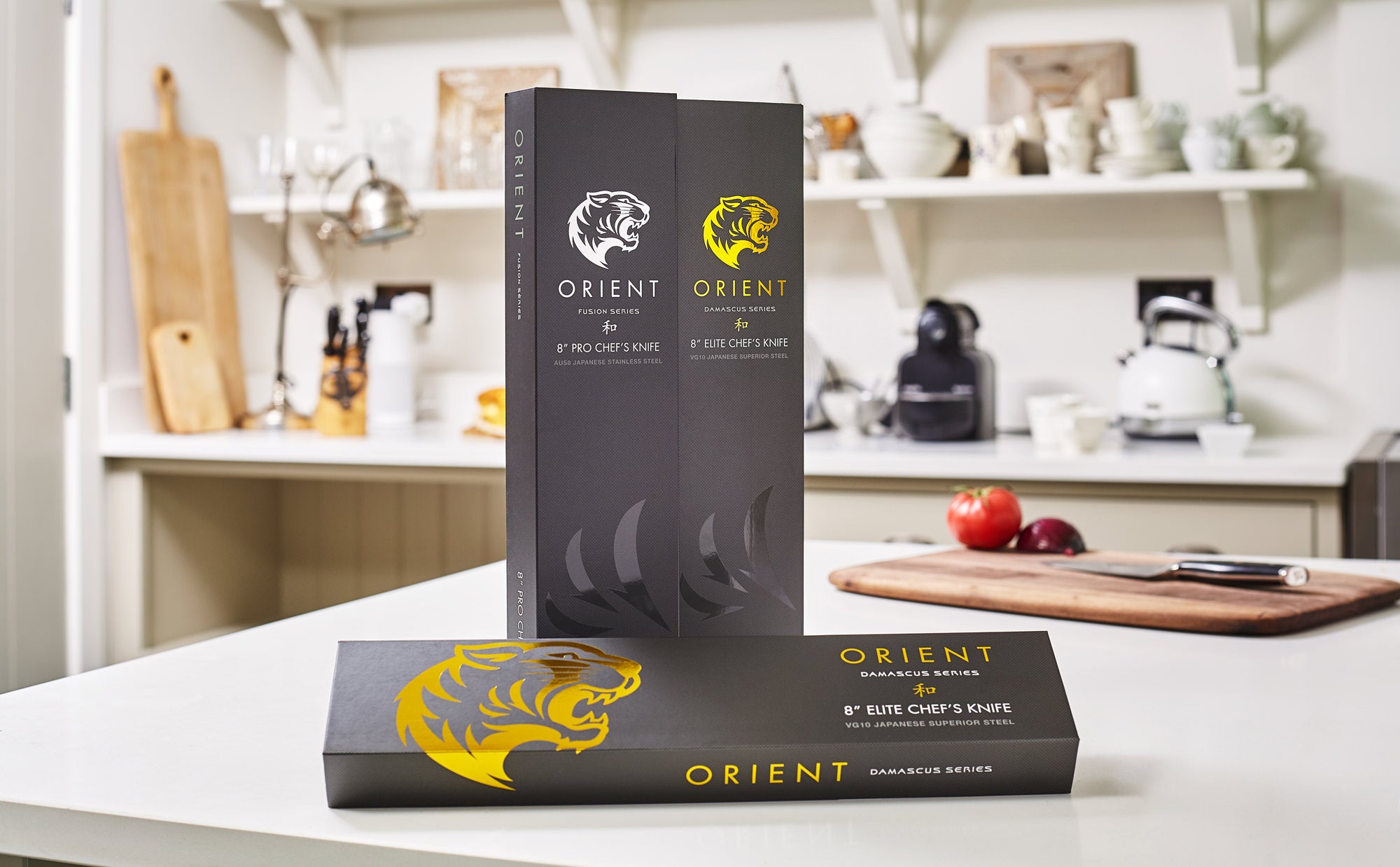 Orient Knives Packaging