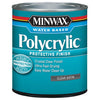 Minwax Polycrylic Water Based Protective Finishes, 1/2 Pint, Satin