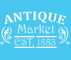 Antique Market Vintage Stencil