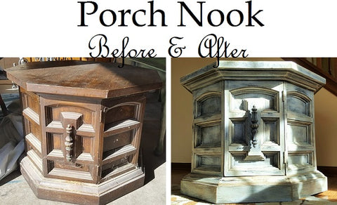 Porch Nook | Before & After