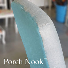 How to paint upholstery with Porch Nook chalky finish paint