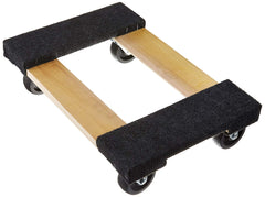 TruePower 18" X 12" Mover's Dolly, 1000lbs Furniture Appliance, 4 x 3" Rubber Swiveable Casters