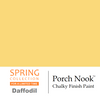 "Daffodil" chalky finish paint by Porch Nook