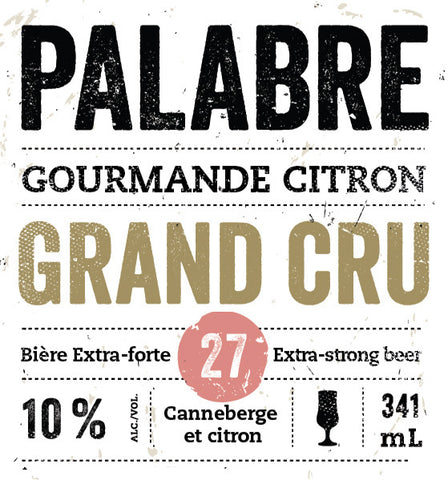 Gourmande Citron Grand Cru | Palabre#27