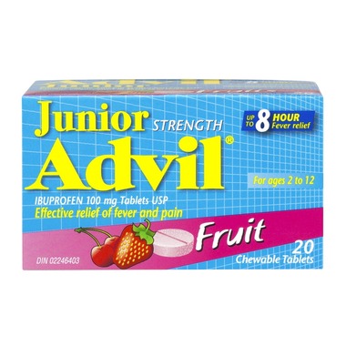 in het midden van niets Publicatie vertaler OTC Advil Junior Fruit 100 mg 20 tabs – Pure Integrative Pharmacy