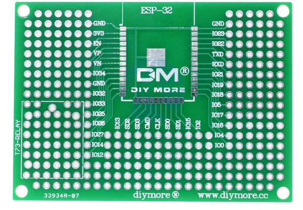 Useful ESP32 and ESP12 Prototyping Shield from PMD Way with free delivery