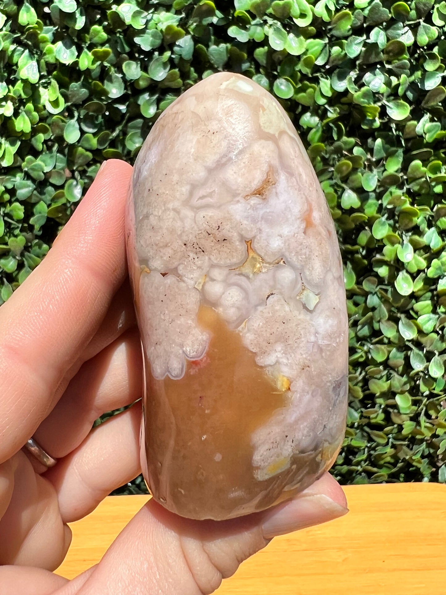 Flower Agate Free Form
