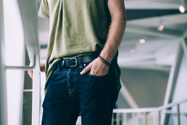 FTM Packing - Close Up of Man With Hand in Jean Pocket