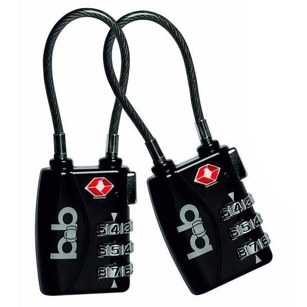 tsa cable luggage lock