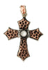Usher Brand Cross Pendants - Hammered COPPER No Nail