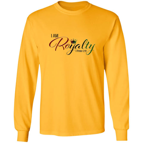 I AM Royalty African (Gold) LS T-Shirt