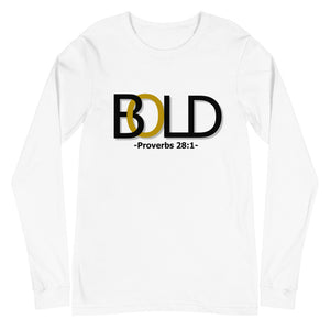 Bold 'Series' Long Sleeve T-Shirt (White) - lorihellofs