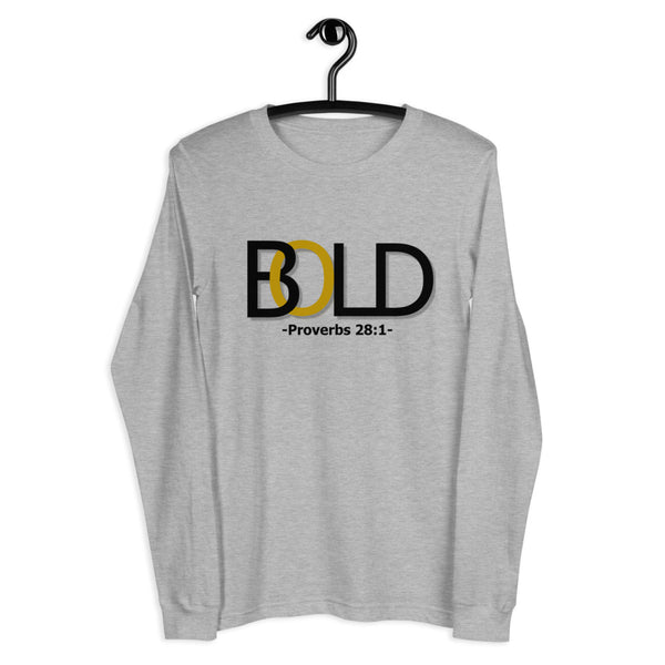 Bold 'Series' Long Sleeve T-Shirt (Gray)