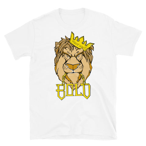 Bold Lion T-Shirt (White) - lorihellofs