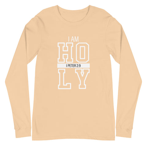 I AM Holy (Sand Dune-Long Sleeve Tee)