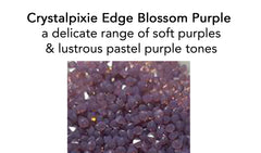 Swarovski® Crystalpixie Edge Purple Blossom