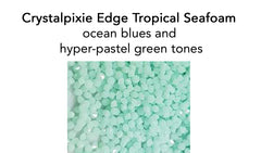 Swarovski® Crystalpixie Edge Tropic Seafoam