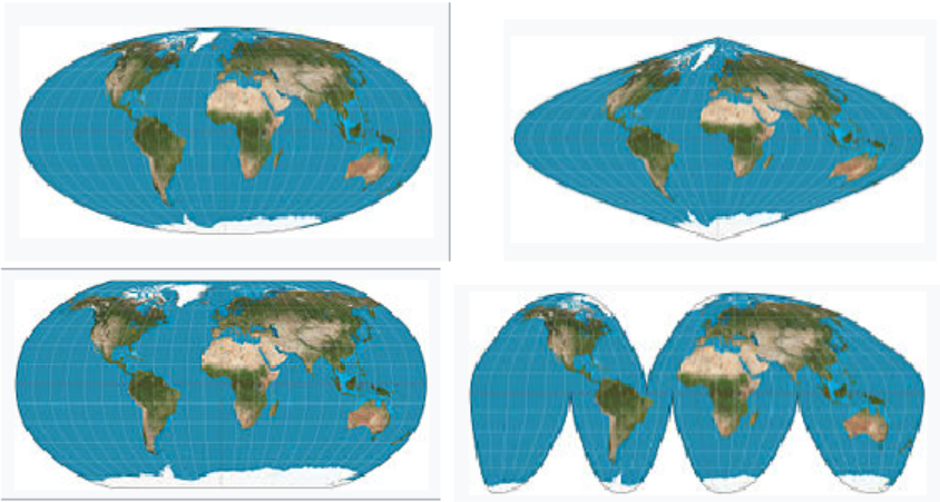 Most Accurate Flat Map Presenting The Most Accurate Flat Map Ever, And It's A Double Ender. –  Australian Research & Space Exploration