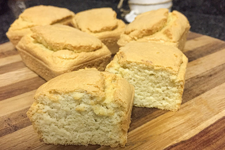 Almond flour bread mini loaves