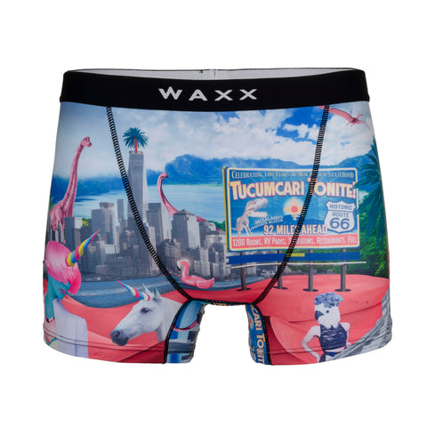 Waxx Mens Boxers New World