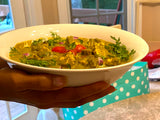 Saag Paneer (Spinach and Indian Cheese)