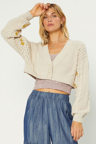 Distressed Sleeveless Crochet Lace Top