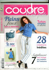Parution dans "Coudre c'est facile", un magazine spécialisé pour apprendre la couture (vous l'aviez deviné).