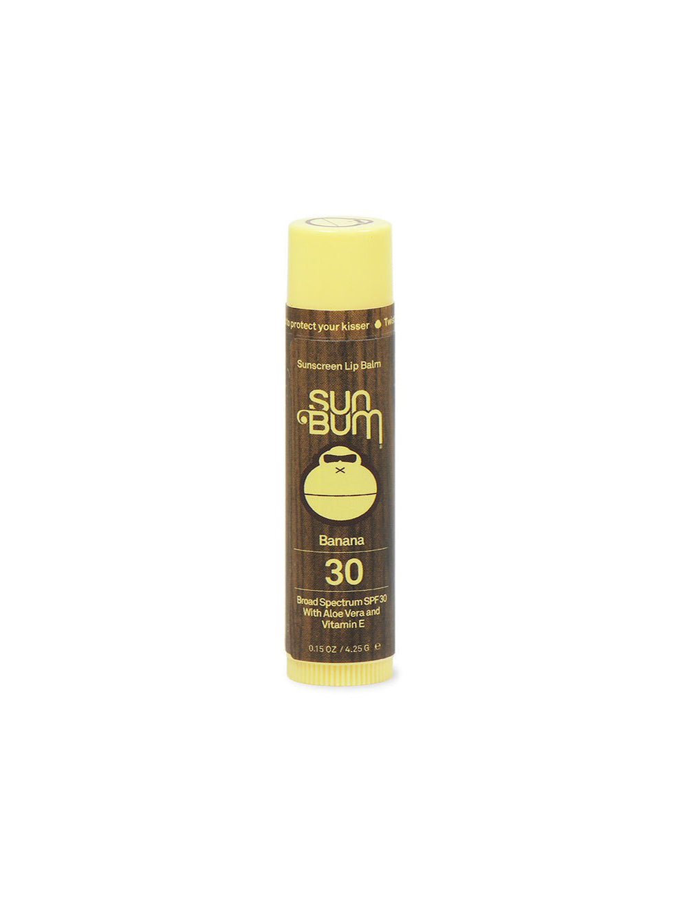 Sun Bum SPF 30 Banana Lip Balm
