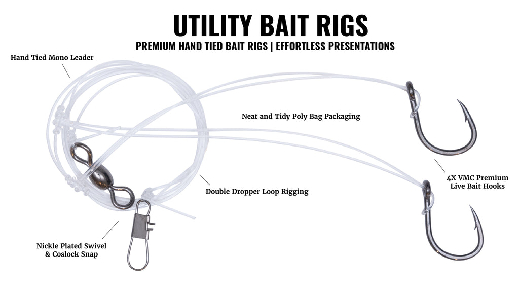 Hogy Lures Utility Double Dropper Loop Bait Rig