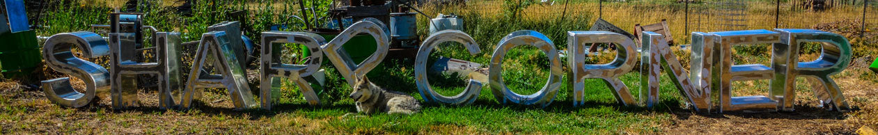 Aluminum Letters by Milt Neeley the Artistwelder from Hooper, UT