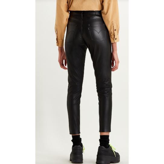 levi's 720 high rise skinny vegan leather pant