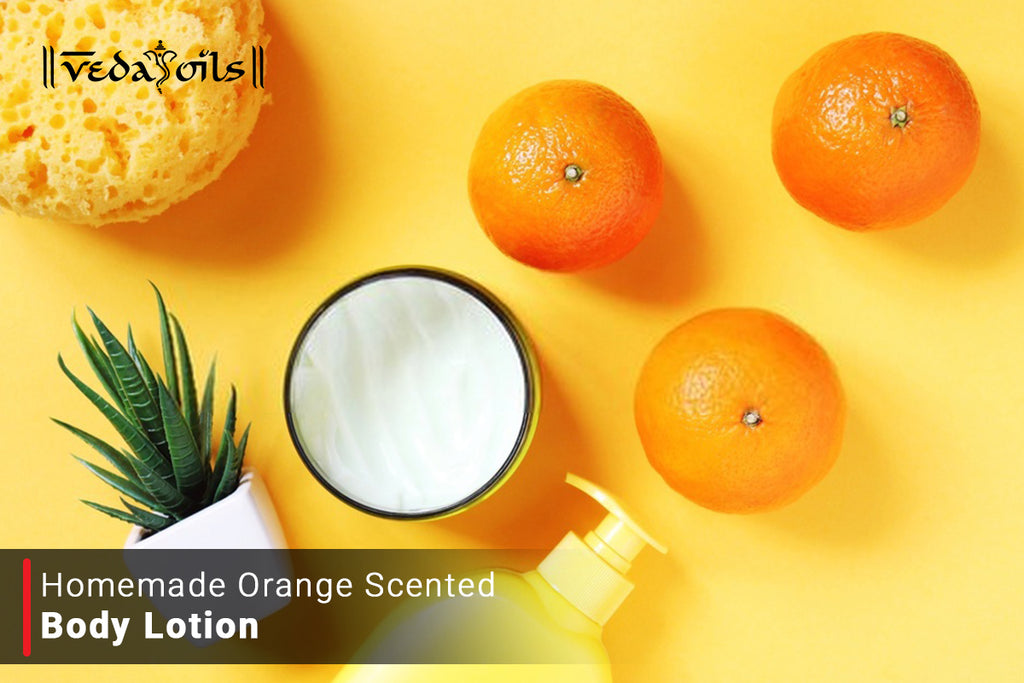 Homemade Orange | How to Make Scented Lotion –