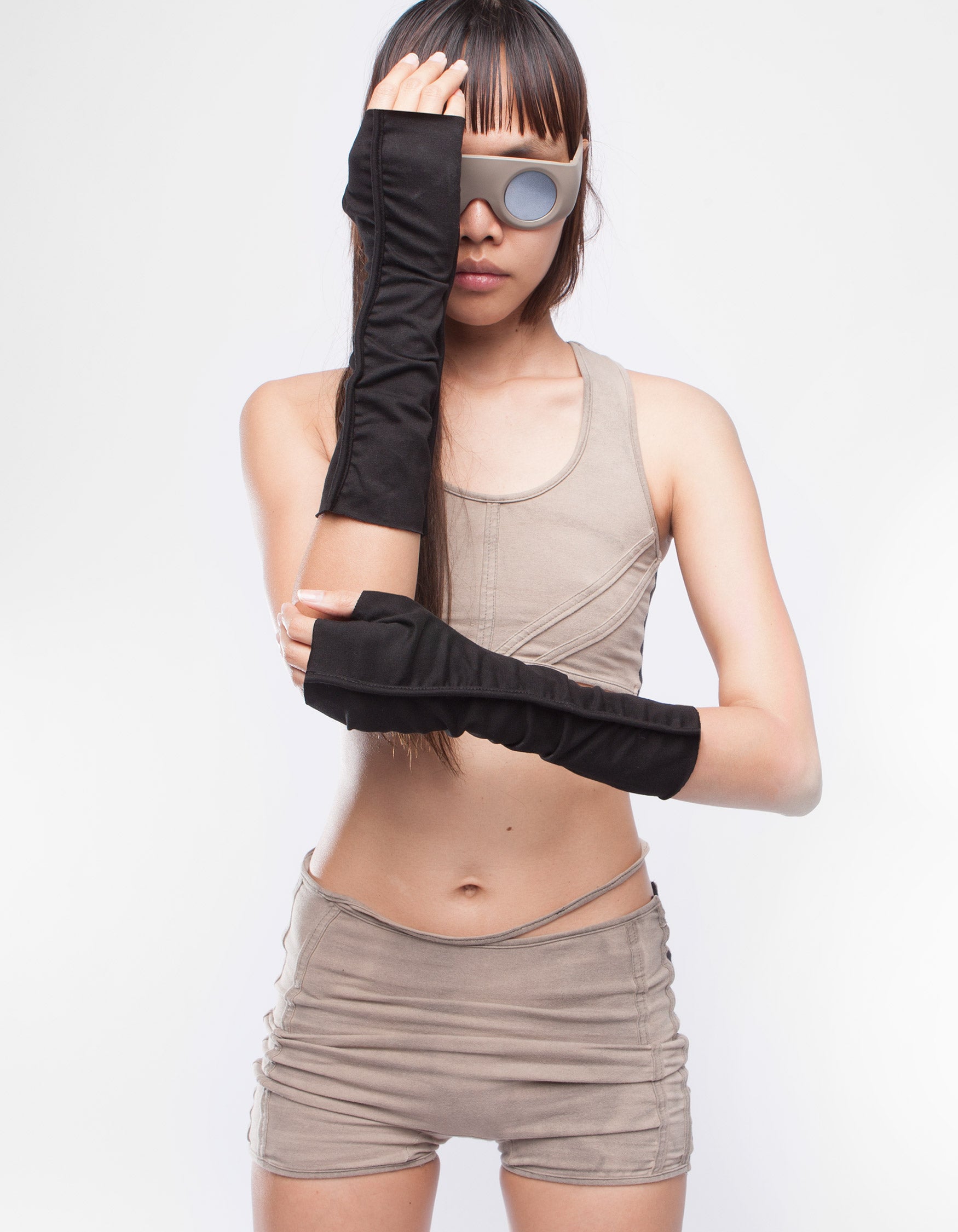 GLOVES BLACK FLAME W