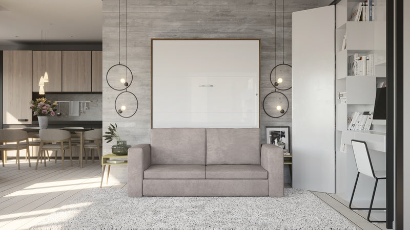 invento vertical bed with a sofa