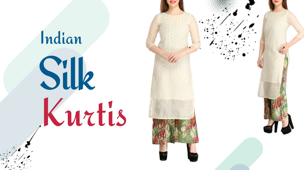 silk kurtis