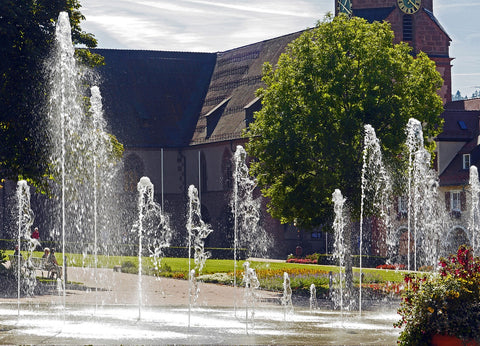 Fonteinen in Freudenstadt