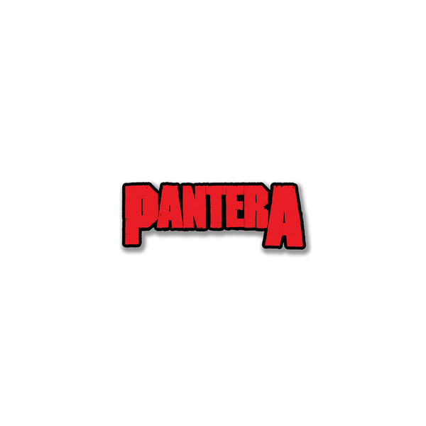 Red Logo Enamel Pin Pantera Official Store