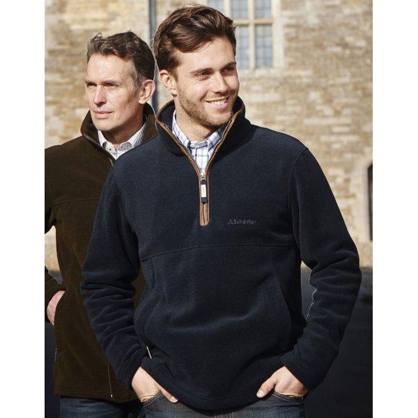 schoffel fleece jacket men's