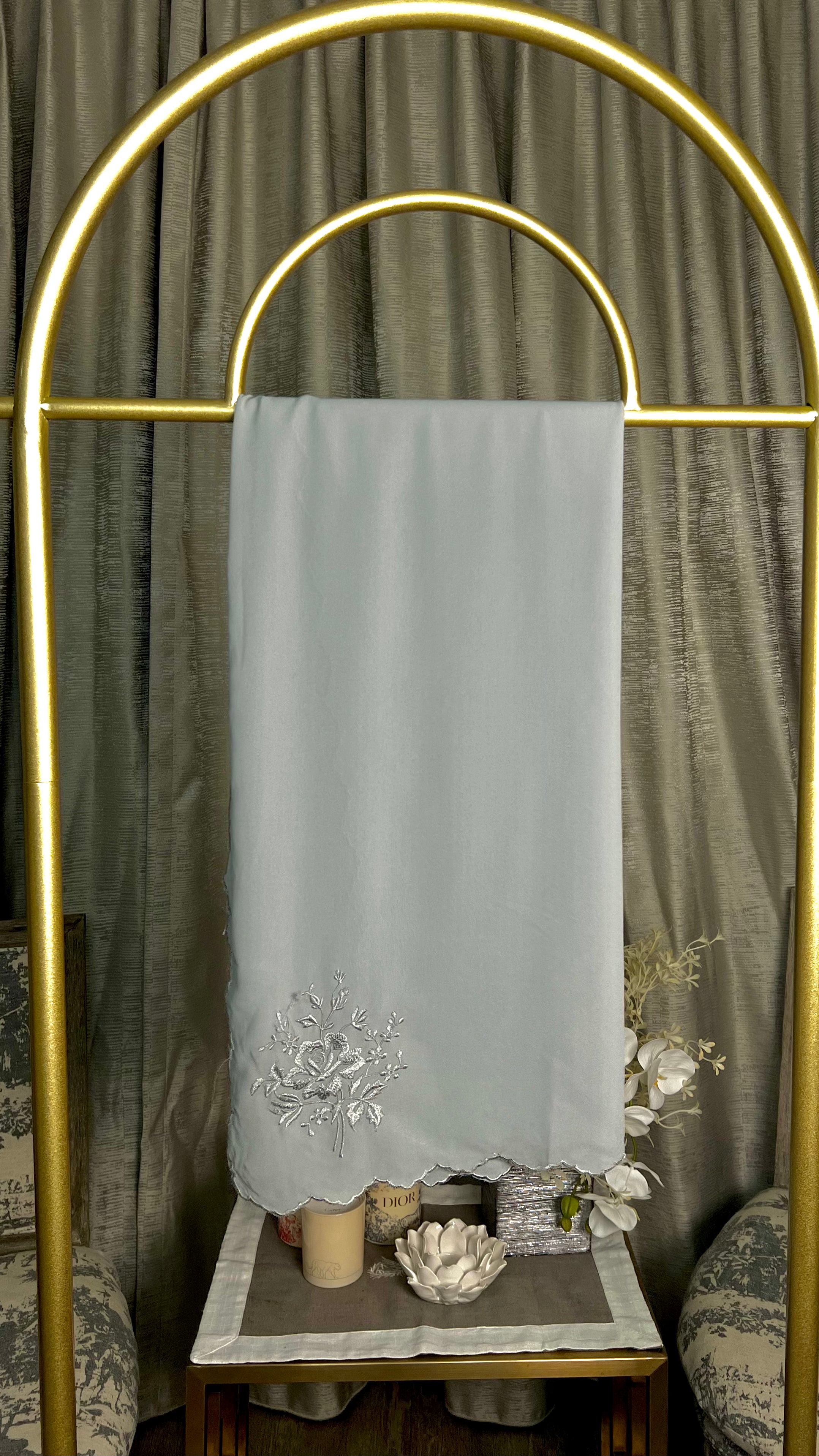 Chiffon Sulam Shawl