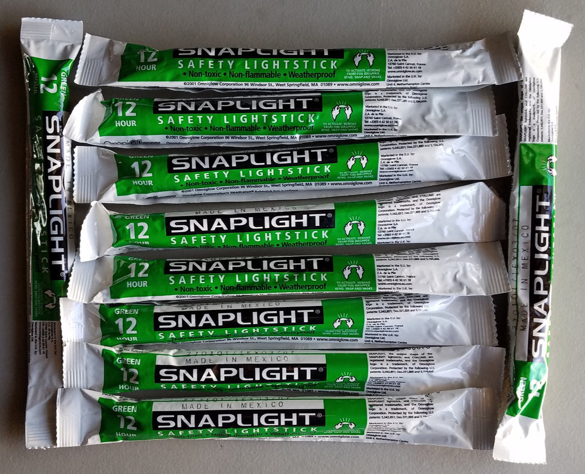 cyalume snaplight green light sticks