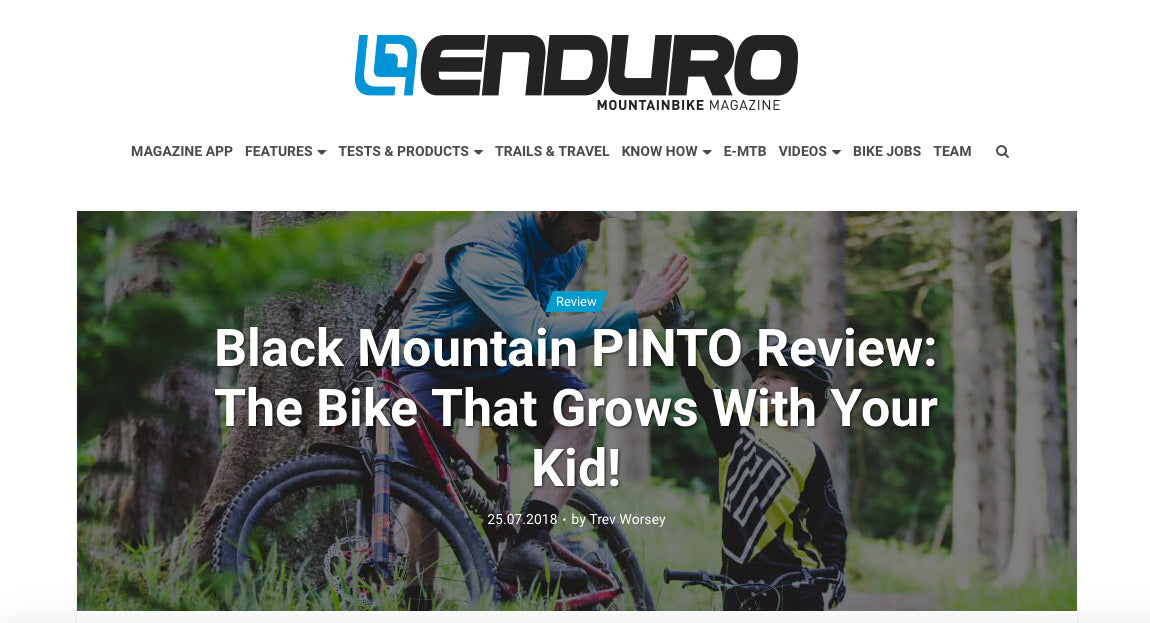 ENDURO MAGAZINE The Bike That Grows With Your Kid!