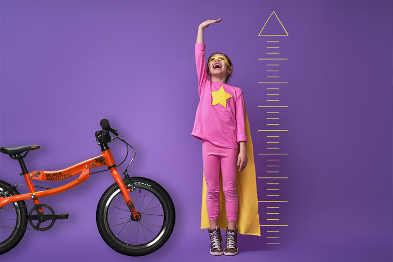 measuring child for kids bike