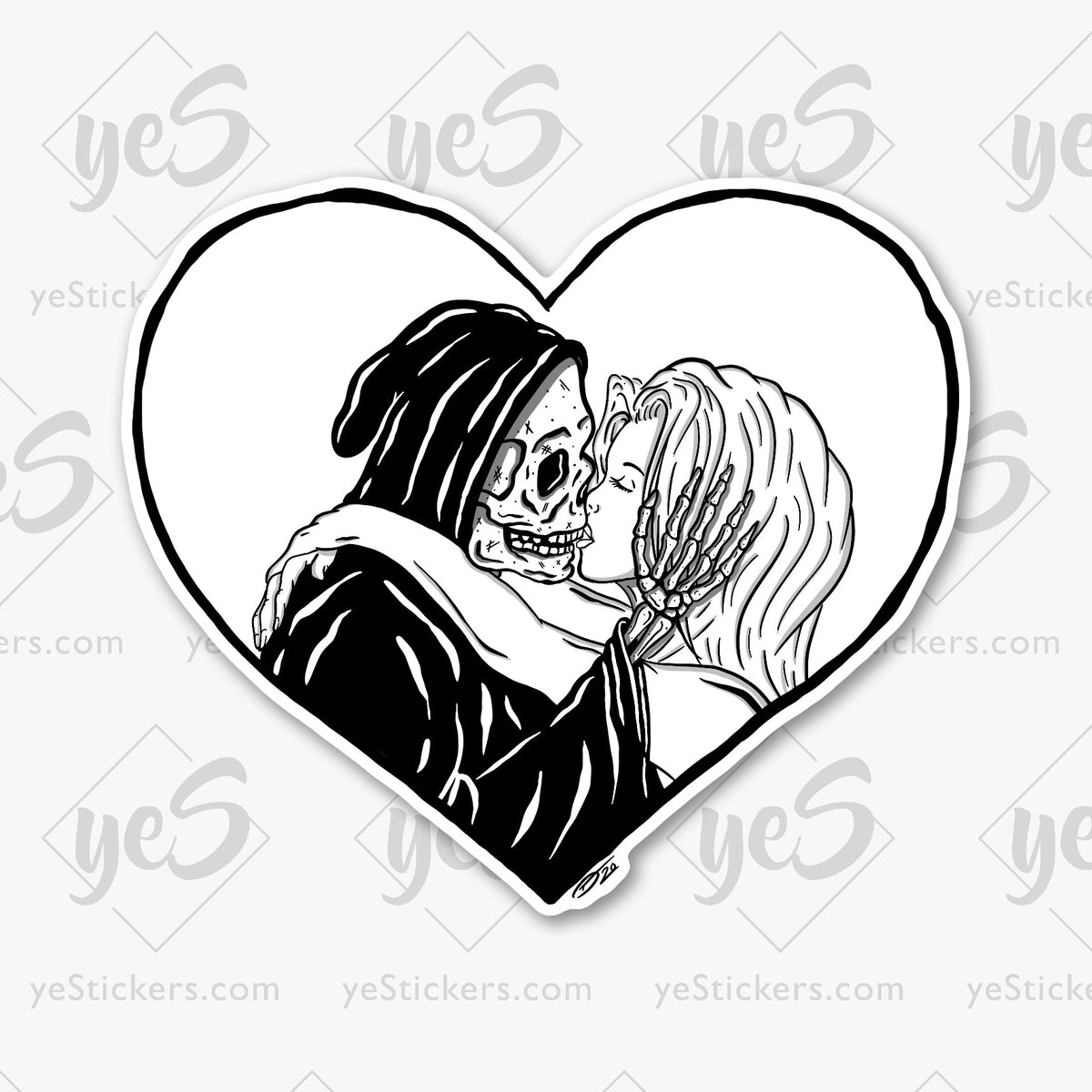 Kiss Of Death Yestickers Com