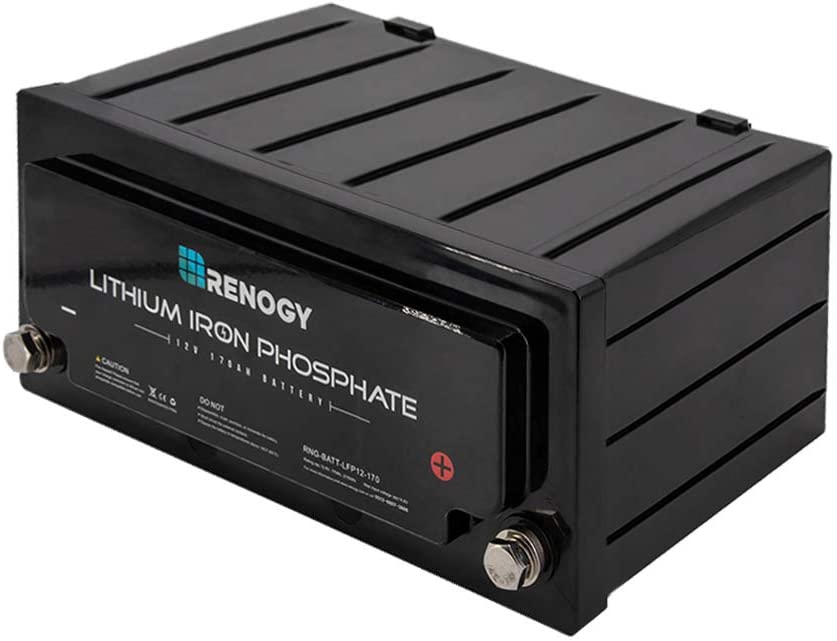 12V 200Ah Lithium Iron LiFePO4 Deep Cycle Battery, Built-in 100A BMS, 2000+  Cycles, 280amp Max, Perfect for RV, Solar, Marine, Overland, Off-Grid  Application;