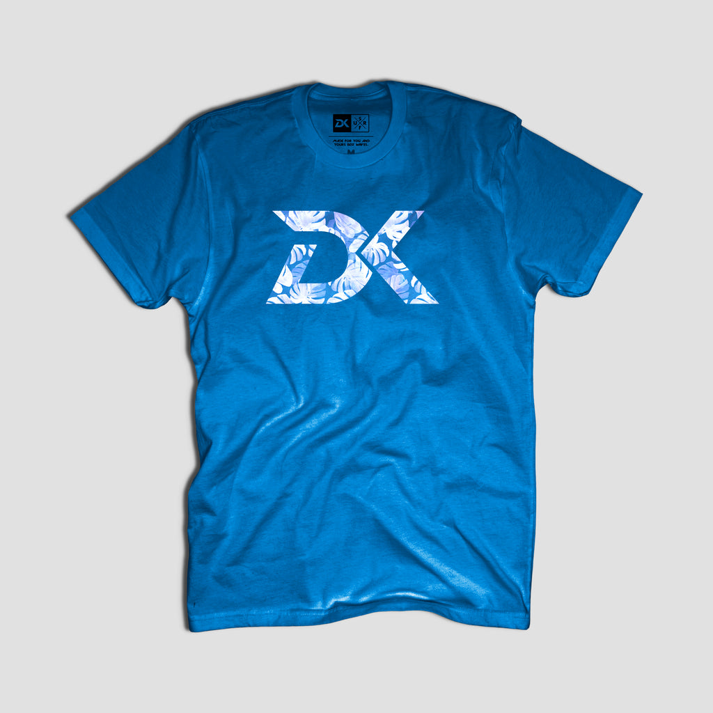 LEAF BLUE T-SHIRT