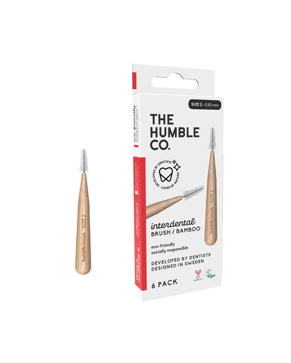 牙缝刷竹-大小2 - 0.5毫米-谦逊的公司.