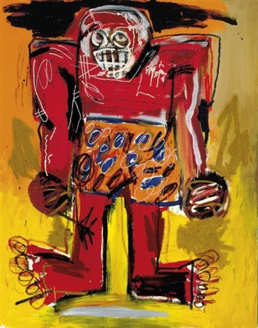 Jean-Michel Basquiat's Sugar Ray Robinson
