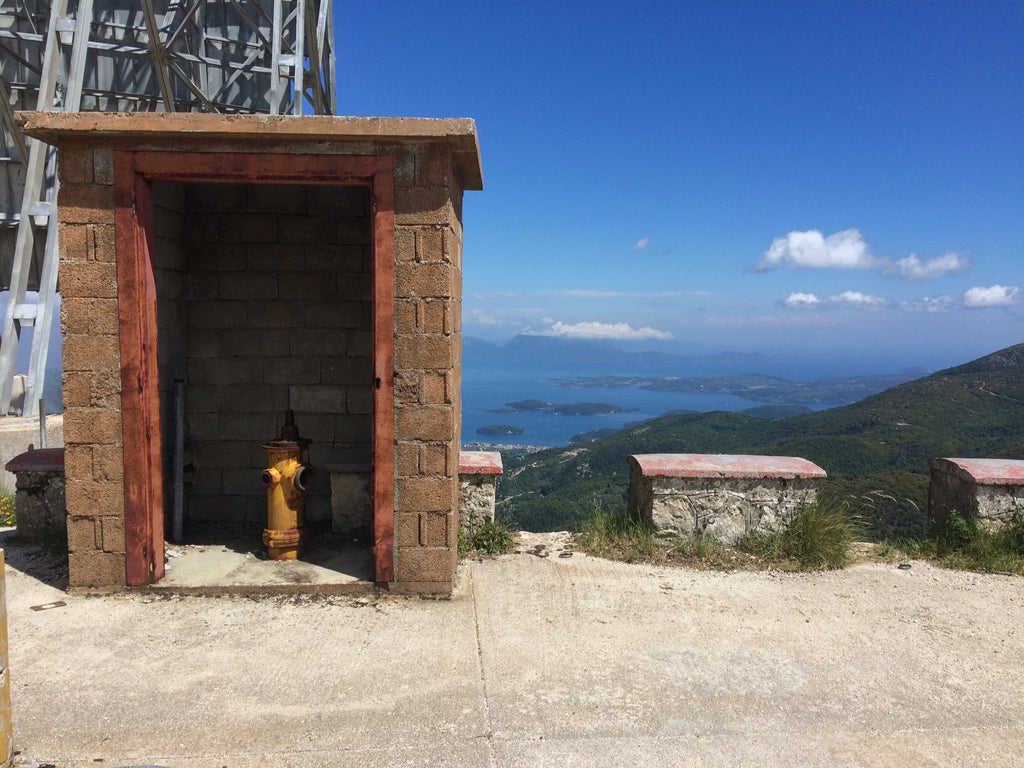 An Abandoned US Army Base at the top of the mountain of Lefkada - Dream Tours Lefkada