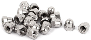 1/8 inch Stainless steel acorn cap nuts