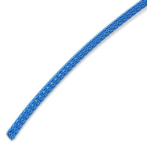 1/8 inch expandable braided sleeving - blue colour